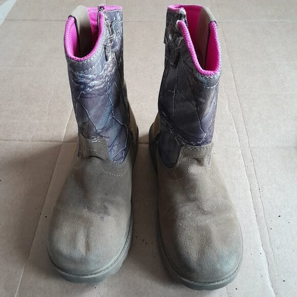 Magellan Outdoors Men’s Size 4.5 Women’s Size 6 (2D) Brown Mid-Calf Boots - Picture 1 of 8